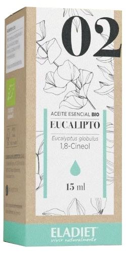 Aceite de Esencial de Eucalipto nº 02 · Eladiet · 15 ml