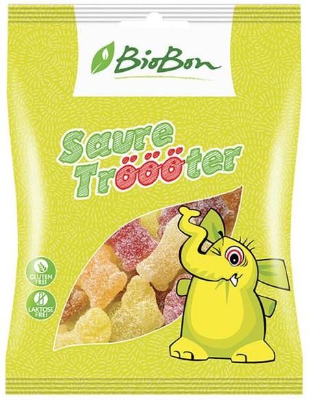 Caramelos de Goma Sabor Frutas Ácidas Bio · BioBon · 100 gramos
