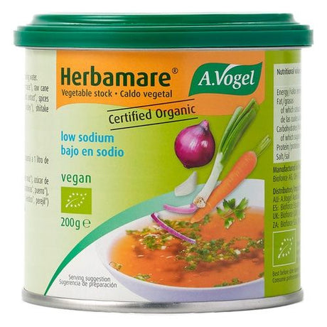 Herbamare Caldo Bajo en Sodio · A.Vogel · 200 gramos [Caducidad 12/2024]