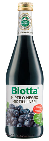 Jugo de Mirtilo Negro · Biotta · 500 ml