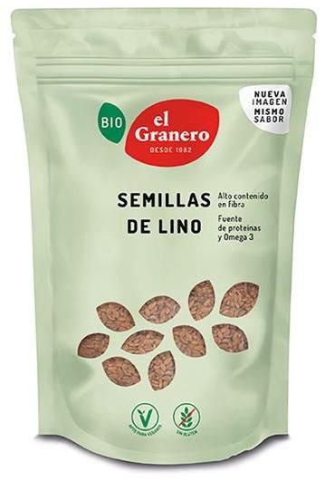 Semillas de Lino · El Granero Integral · 500 gramos