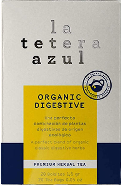 Organic Digestive · La Tetera Azul · 20 filtros