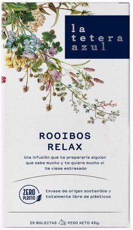 Rooibos Relax · La Tetera Azul · 20 pirámides