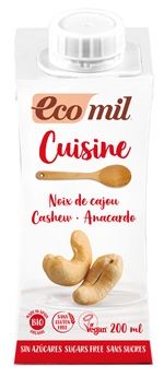 Crema para Cocinar - Cuisine Anacardo Bio · Ecomil · 200 ml
