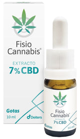 FisioCannabis Extracto 7% CBD · Deiters · 10 ml