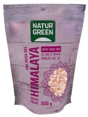 Sal del Himalaya Gruesa · Naturgreen · 500 gramos