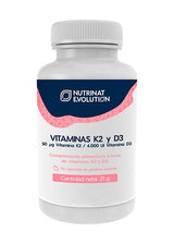 Vitaminas K2 y D3 · Nutrinat Evolution · 30 cápsulas