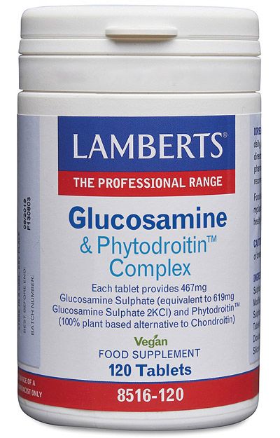 Glucosamina y Phytodroitin Complex · Lamberts · 120 comprimidos