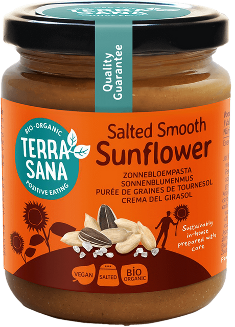 Crema de Pipas de Girasol con Sal del Himalaya · Terrasana · 250 gramos