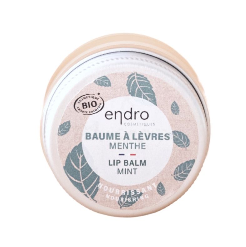 Bálsamo Labial Ecológico - Menta · Endro Cosmétiques · 15 gramos