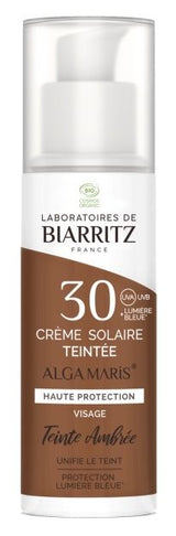 Crema Solar Facial Pigmentada SPF30 - Color Ambar · Alga Maris · 50 ml