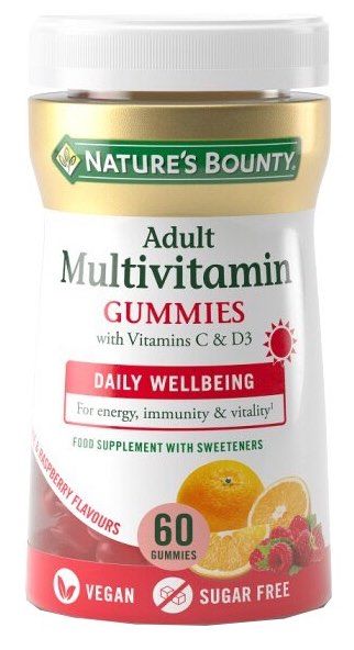 Multivitamínico Adultos Gummies · Nature's Bounty · 60 gummies