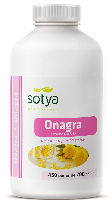 Aceite de Onagra 500 mg · Sotya · 450 perlas