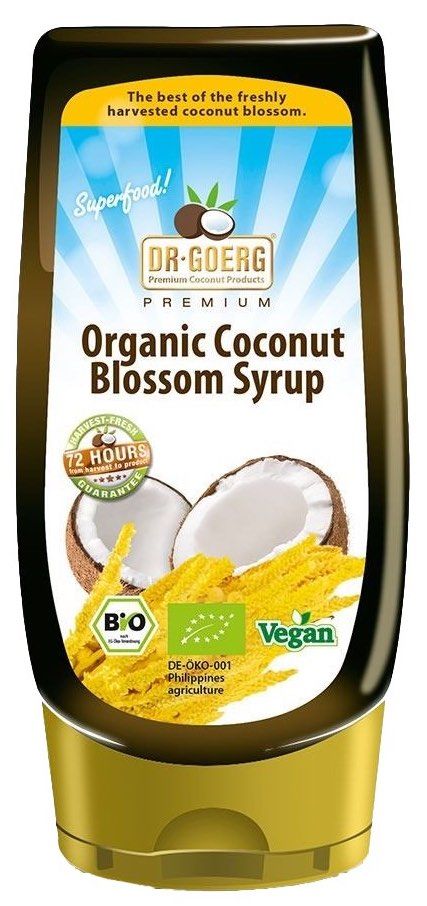 Sirope de Coco Premium Bio · Dr. Goerg · 350 gramos