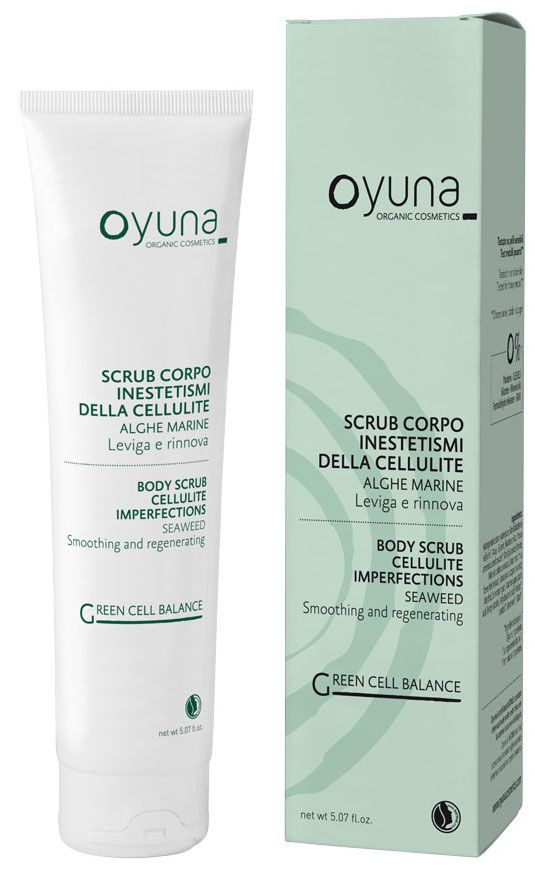 Exfoliante Corporal Anticelulítico Green Cell · Oyuna · 150 ml