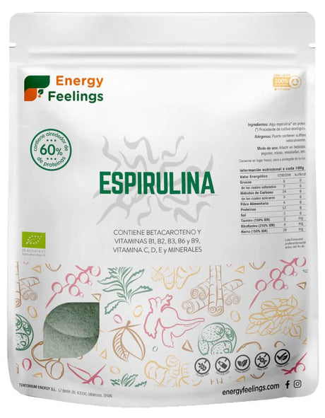 Espirulina en Polvo Eco · Energy Feelings · 1 kg
