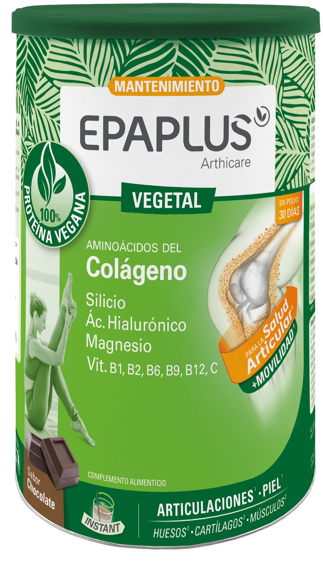 Arthicare Mantenimiento Vegetal Sabor Chocolate · Epaplus · 387 gramos
