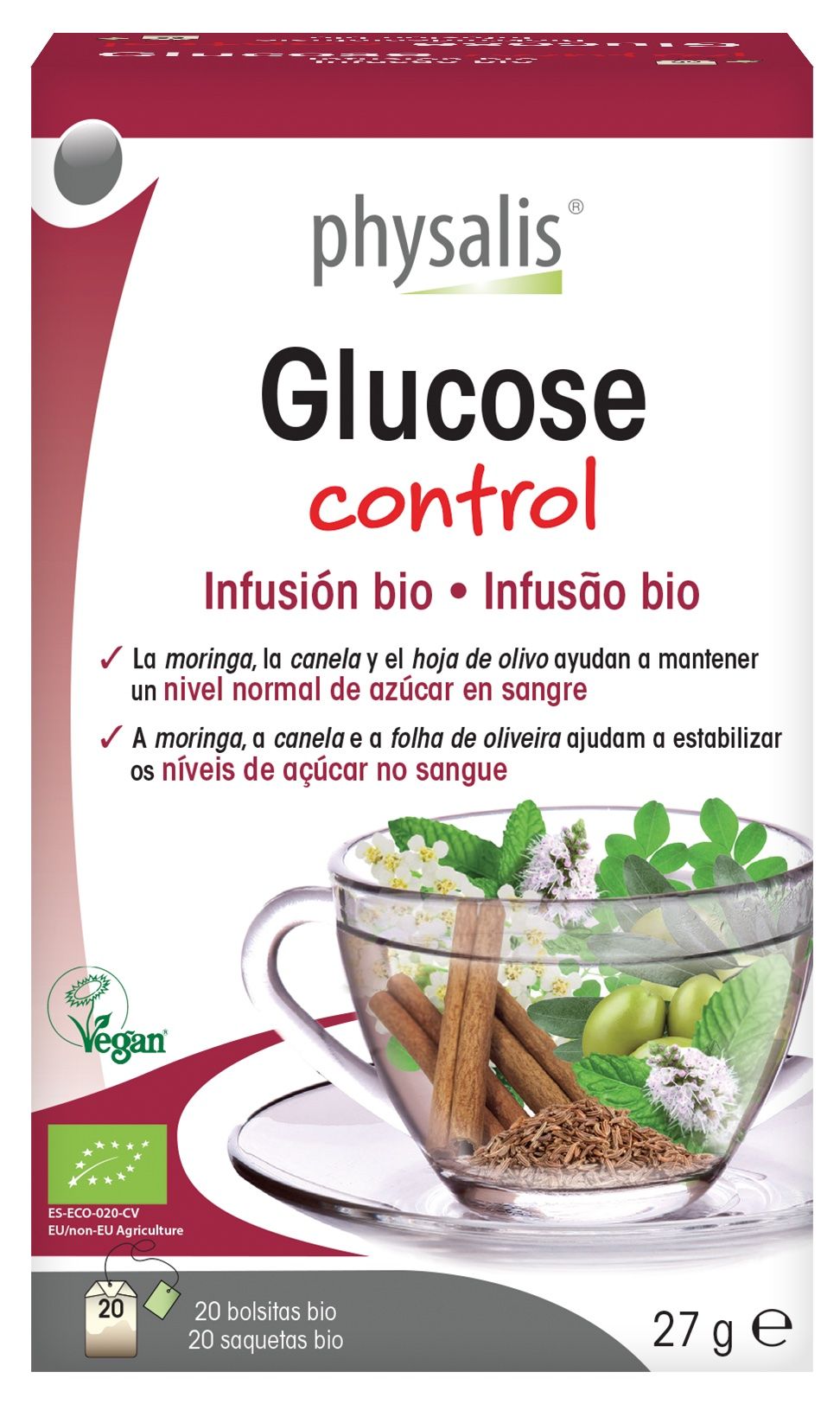 Glucose Control · Physalis · 20 filtros