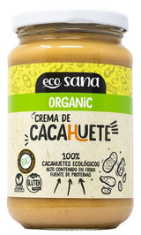 Crema de Cacahuete Bio · Ecosana · 350 gramos