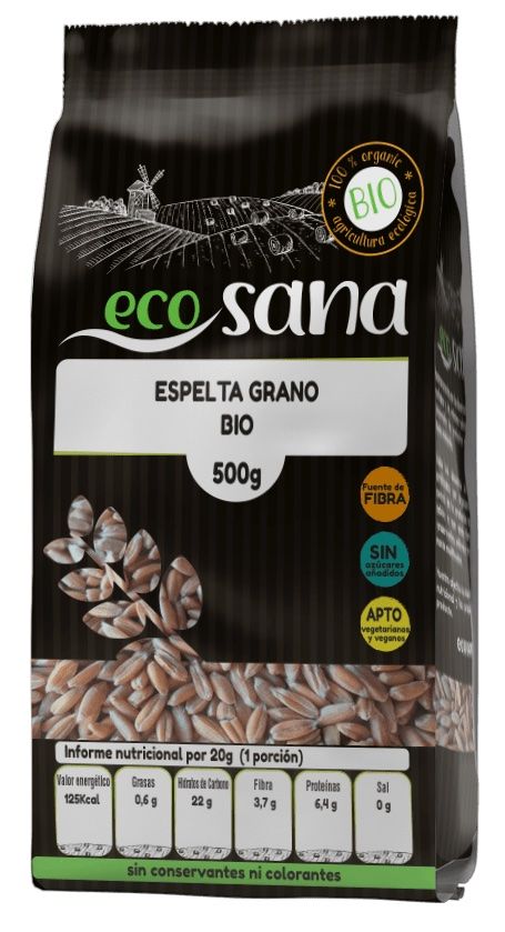 Espelta en Grano Bio · Ecosana · 500 gramos