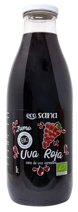 Zumo de Uva Roja Bio · Ecosana · 1 litro