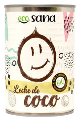 Leche de Coco Bio · Ecosana · 400 ml