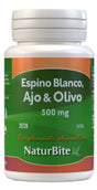 Espino Blanco, Ajo y Olivo · NaturBite · 250 perlas