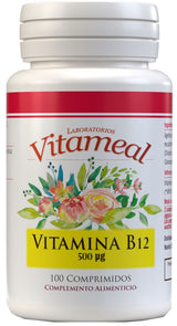 Vitamina B12 500 mcg · Vitameal · 100 comprimidos