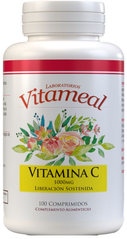 Vitamina C 1.000 mg Liberación Sostenida · Vitameal · 100 comprimidos