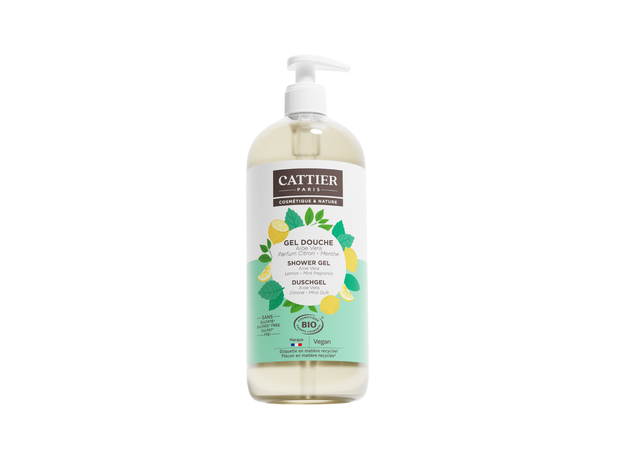 Gel Ducha Limón Menta Cattier