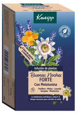 Infusión Buenas Noches Forte + Melatonina · Kneipp · 20 filtros