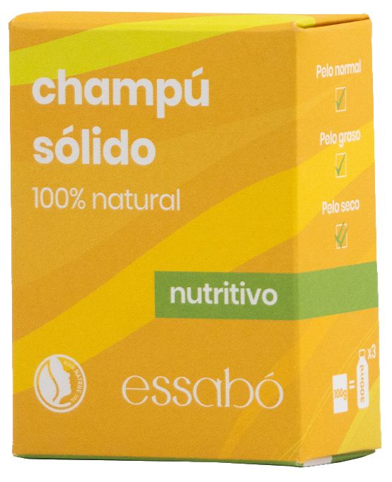 Champú Sólido Nutritivo · Essabó · 100 gramos