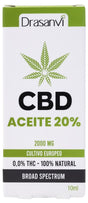 Aceite CBD Broad Spectrum 20% · Drasanvi · 10 ml