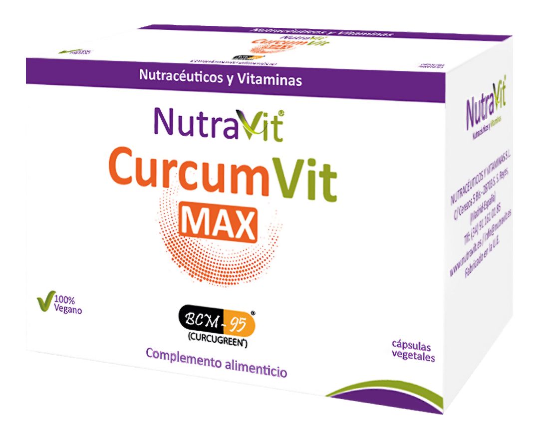 CurcumVit Max · Nutravit · 60 cápsulas