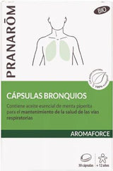 Cápsulas Bronquios Bio · Pranarom · 30 cápsulas