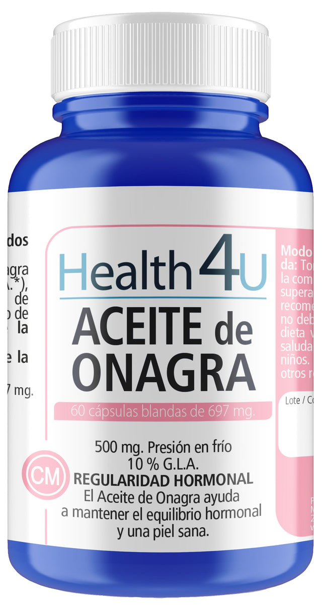 Aceite de Onagra · Health4U · 60 cápsulas