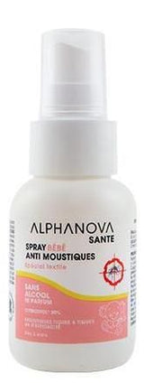 Antimosquitos Textil Bebé · Alphanova · 50 ml