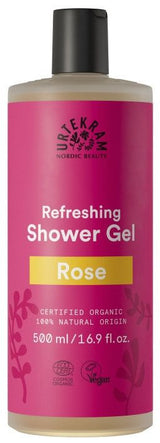 Gel de Ducha de Rosa · Urtekram · 500 ml