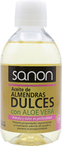 Aceite de Almendras con Aloe Vera · Sanon · 250 ml