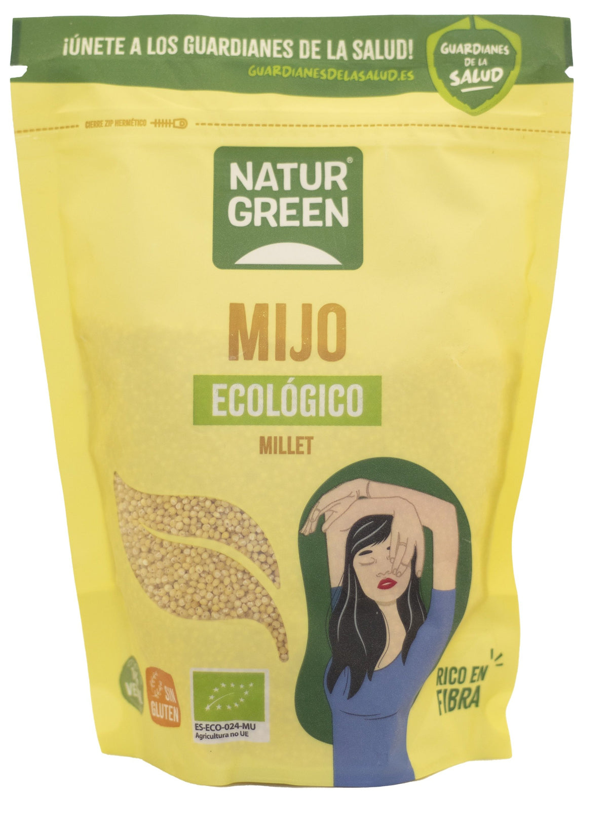 Mijo Bio · Naturgreen · 500 gramos