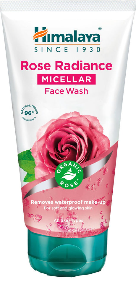 Limpiador Facial Micelar Rosa Radiante · Himalaya · 150 ml