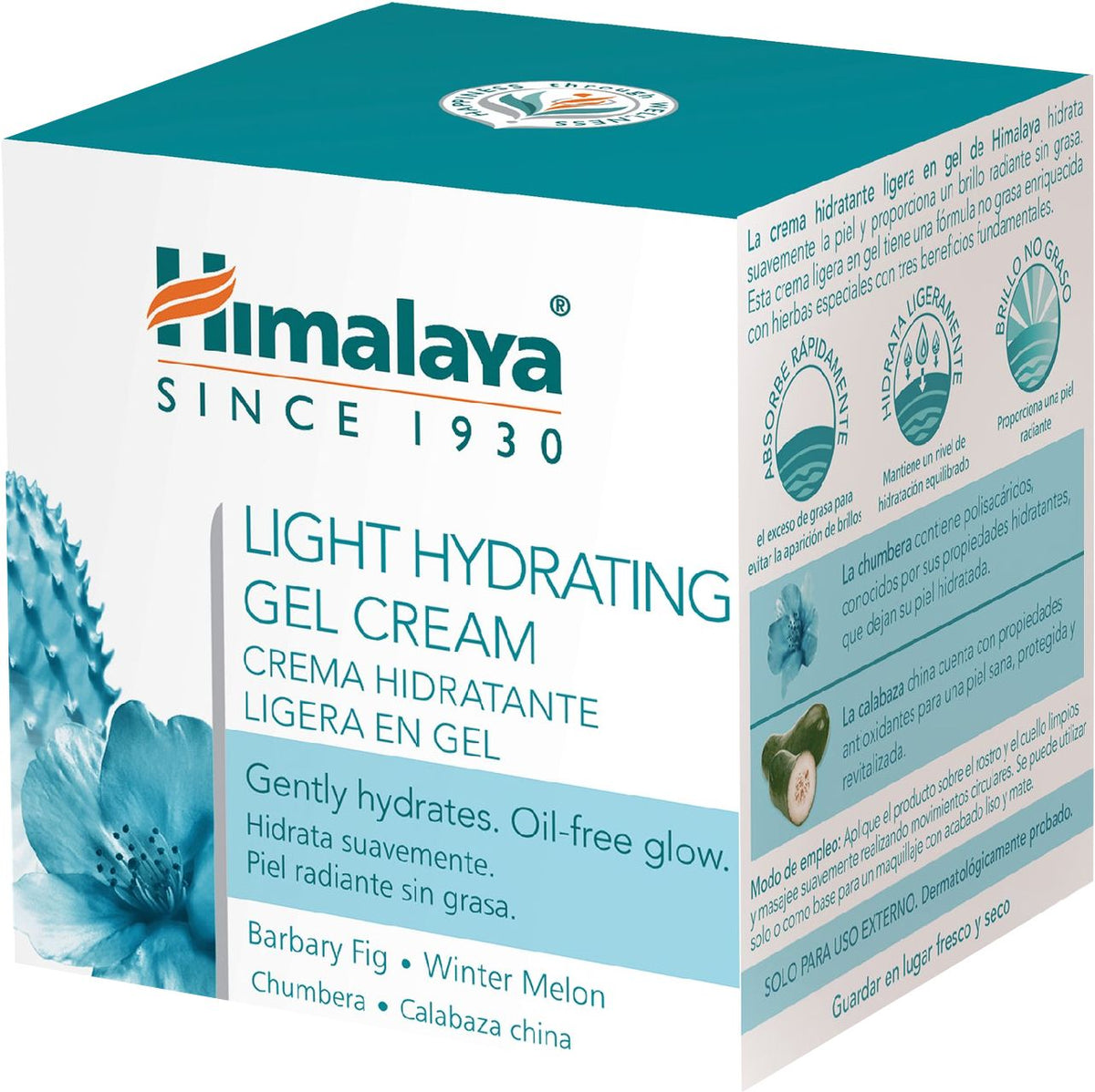 Gel Crema Hidratante Ligera · Himalaya · 50 gramos