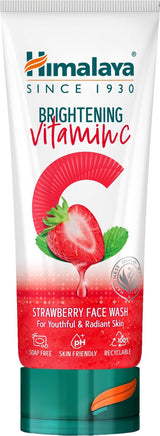Limpiador Facial Iluminador con Vitamina C de Fresa · Himalaya · 100 ml