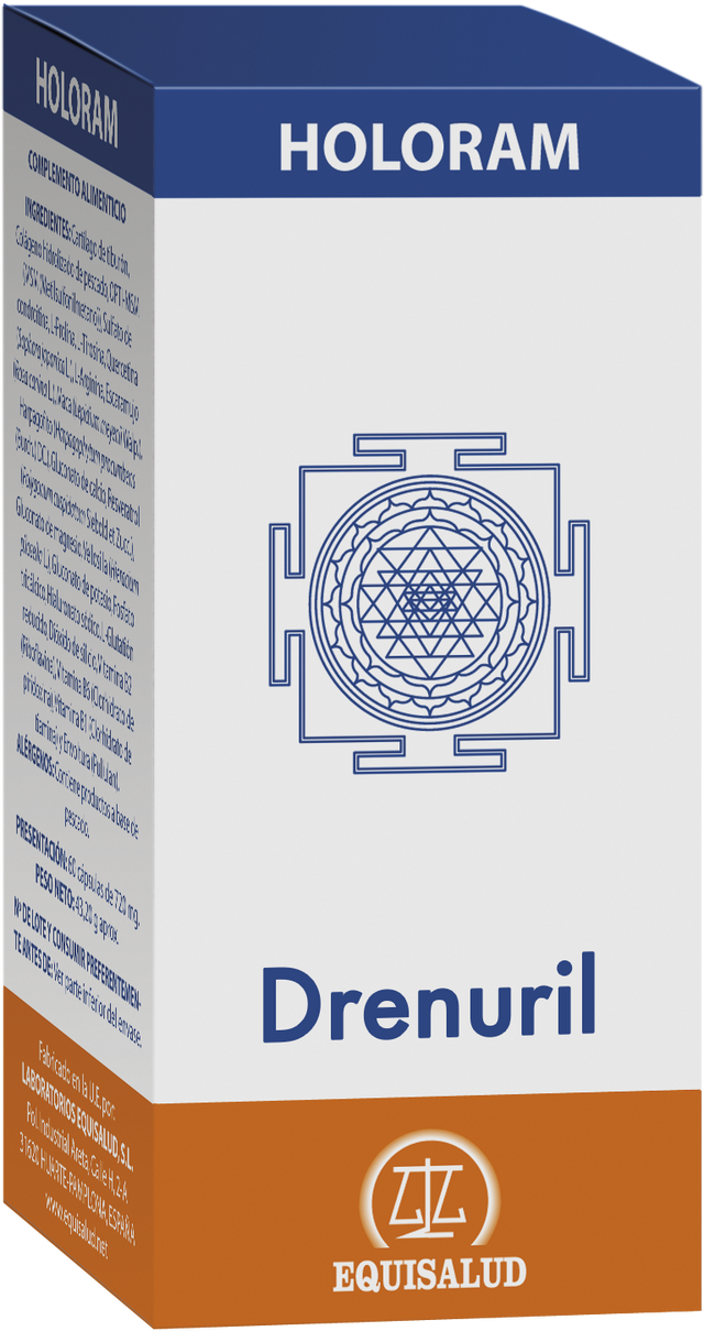 Holoram Drenuril · Equisalud · 60 cápsulas