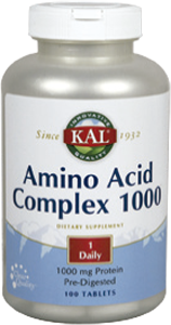 Amino Acid Complex · KAL · 100 comprimidos