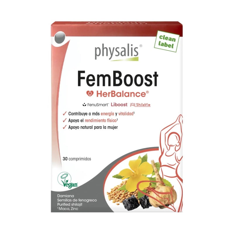 FemBoost · Physalis · 30 comprimidos