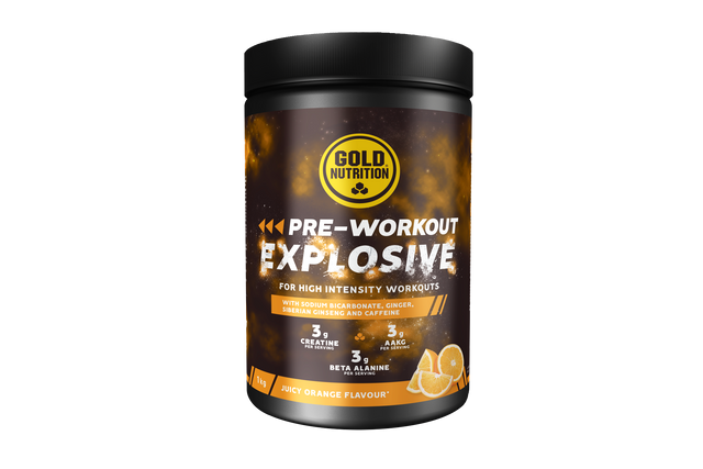 Pre-Workout Explosive Naranja · Gold Nutrition · 1 kg
