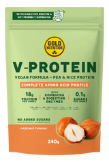 V-Protein Avellana · Gold Nutrition · 240 gramos