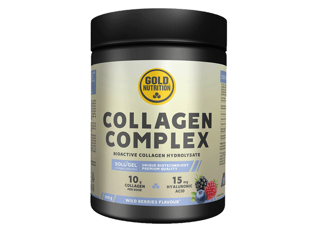 Collagen Complex Frutos del Bosque · Gold Nutrition · 300 gramos