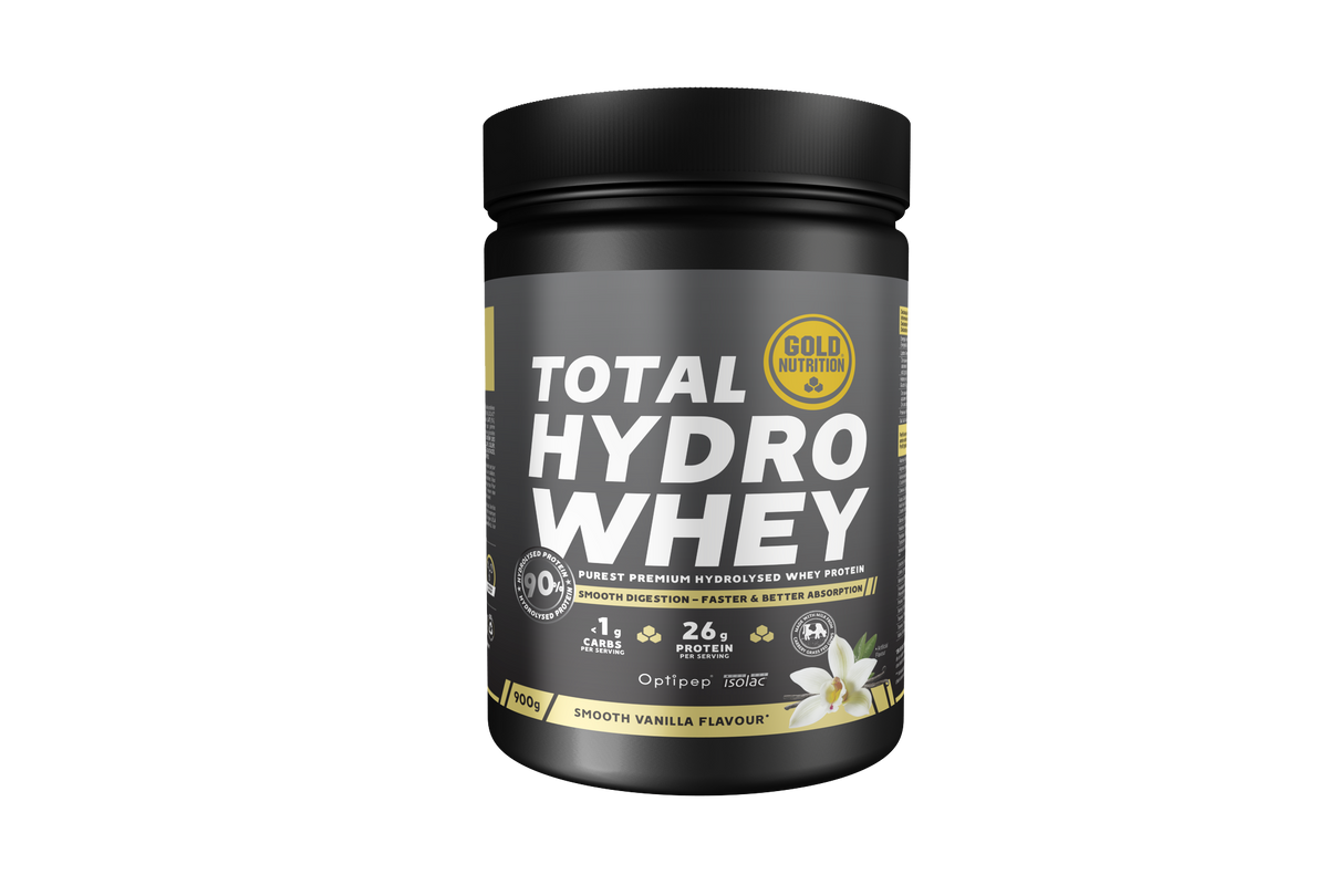 Total Hydro Whey Vainilla · Gold Nutrition · 900 gramos